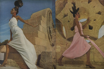 Editha Dussler by Henry Clarke / Vogue USA (1965.12)