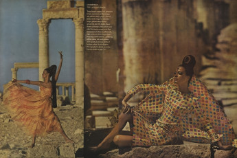 Editha Dussler by Henry Clarke / Vogue USA (1965.12)