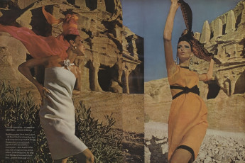 Editha Dussler by Henry Clarke / Vogue USA (1965.12)