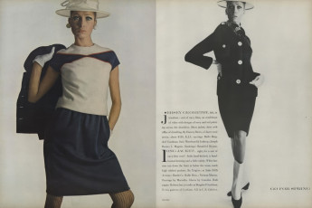 Isa Stoppi by Bert Stern / Vogue USA (1966.01/2)