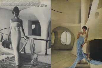 Brigitta af Klerker by Henry Clarke / Vogue USA (1966.01/2)