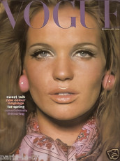 Veruschka by David Bailey / Vogue UK (1966.02)