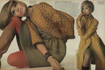 Veruschka by Irving Penn / Vogue USA (1966.02)