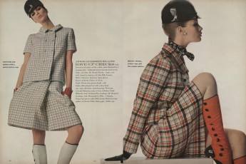 Wilhelmina Cooper by Irving Penn / Vogue USA (1966.02)