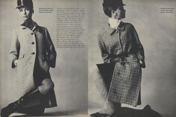 Isa Stoppi by Irving Penn / Vogue USA (1966.02)