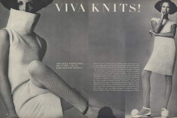 Mirella Petteni, Brigitta af Klerker by Irving Penn / Vogue USA (1966.02/2)
