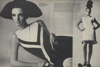 Mirella Petteni, Brigitta af Klerker by Irving Penn / Vogue USA (1966.02/2)