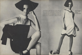 Mirella Petteni, Brigitta af Klerker by Irving Penn / Vogue USA (1966.02/2)
