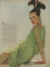 Veruschka by Bert Stern / Vogue USA (1966.02/2)