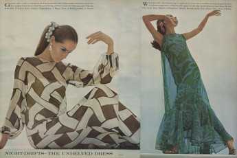 Veruschka by Bert Stern / Vogue USA (1966.02/2)