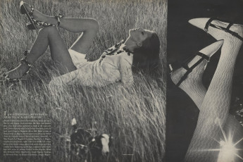Brigitta af Klerker by Norman Parkinson / Vogue USA (1966.02/2)