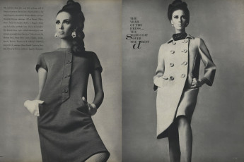 Wilhelmina Copper by Irving Penn / Vogue USA (1966.03)