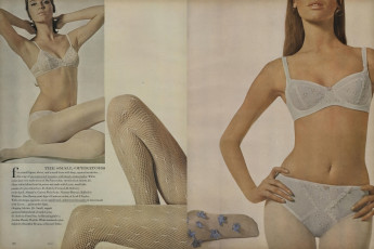 Veruschka by Gianni Penati / Vogue USA (1966.03)