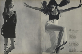 Veruschka by Gianni Penati / Vogue USA (1966.03)