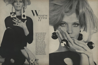 Veruschka by Franco Rubartelli / Vogue USA (1966.03/2)