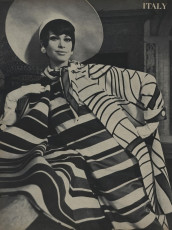 Editha Dussler by Henry Clarke / Vogue USA (1966.04)