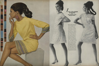 Brigitta af Klerker by Gianni Penati / Vogue USA (1966.04/2)