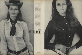 Veruschka by Franco Rubartelli / Vogue USA (1966.04/2)