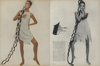 Birgitta af Klercker by Bert Stern / Vogue USA (1966.05)