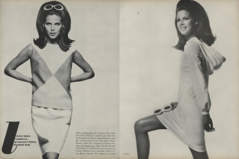 Agneta Darin by Bert Stern / Vogue USA (1966.05)