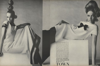 Veruschka by Irving Penn / Vogue USA (1966.05)