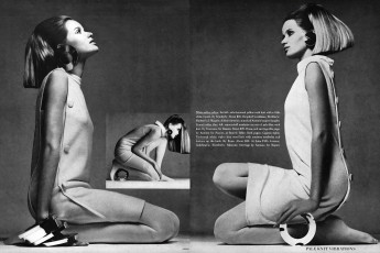 Veruschka by Richard Avedon (Vogue USA 1966.06)