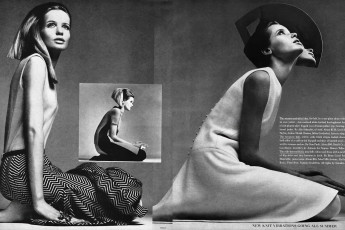 Veruschka by Richard Avedon (Vogue USA 1966.06)