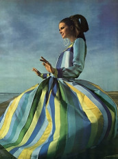 Editha Dussler by Henry Clarke (Vogue USA 1966.06)