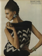 Wilhelmina Cooper by Bert Stern (Vogue USA 1966.09/2)