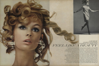 Jean Shrimpton by Richard Avedon (Vogue USA 1966.10)