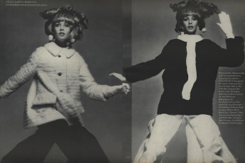 Jean Shrimpton by Richard Avedon (Vogue USA 1966.10)