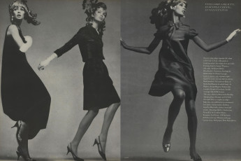 Jean Shrimpton by Richard Avedon (Vogue USA 1966.10)