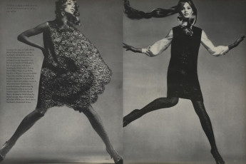 Jean Shrimpton by Richard Avedon (Vogue USA 1966.10)