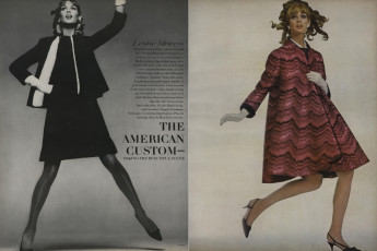 Jean Shrimpton by Richard Avedon (Vogue USA 1966.10)