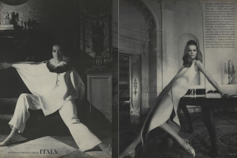 Veruschka by Henry Clarke (Vogue USA 1966.10)