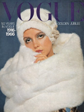 Donna Mitchell by David Bailey / Vogue UK (1966.10)