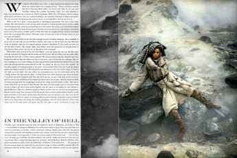 Veruschka by Richard Avedon (Vogue USA 1966.10/2)