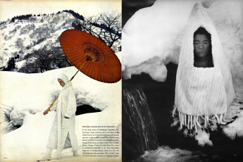 Veruschka by Richard Avedon (Vogue USA 1966.10/2)