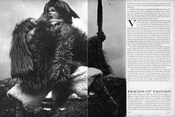 Veruschka by Richard Avedon (Vogue USA 1966.10/2)