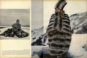 Veruschka by Richard Avedon (Vogue USA 1966.10/2)