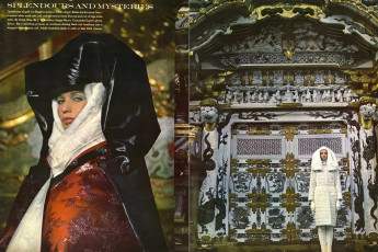 Veruschka by Richard Avedon (Vogue USA 1966.10/2)