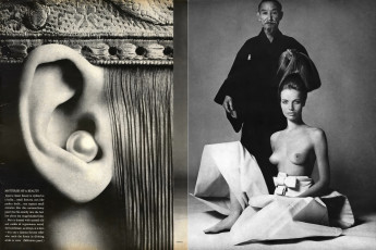 Veruschka by Richard Avedon (Vogue USA 1966.10/2)