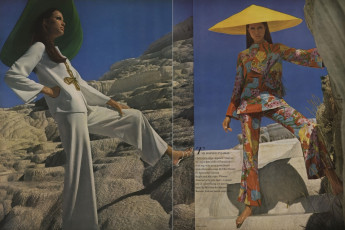 Editha Dussler by Henry Clarke (Vogue USA 1966.12)