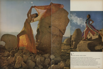 Editha Dussler by Henry Clarke (Vogue USA 1966.12)