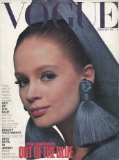 Celia Hammond by David Bailey / Vogue UK (1967.02)