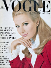 Celia Hammond by Jon Waddy / Vogue AUS (1967.03)
