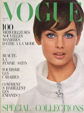Jean Shrimpton by David Bailey / Vogue FRA (1967.03)