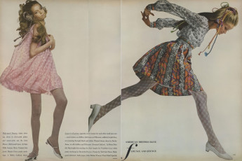 Veruschka by Richard Avedon (Vogue USA 1967.03)