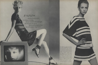 Twiggy by Bert Stern (Vogue USA 1967.03/2)