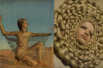 Veruschka by Franco Rubartelli (Vogue USA 1967.04)